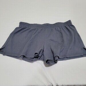 Soffe Size Medium Low Rise Gray Women's Shorts